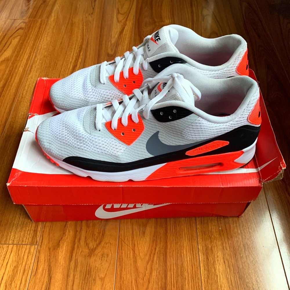 Air Max 90 Ultra Essential Infrared Mens Sneakers